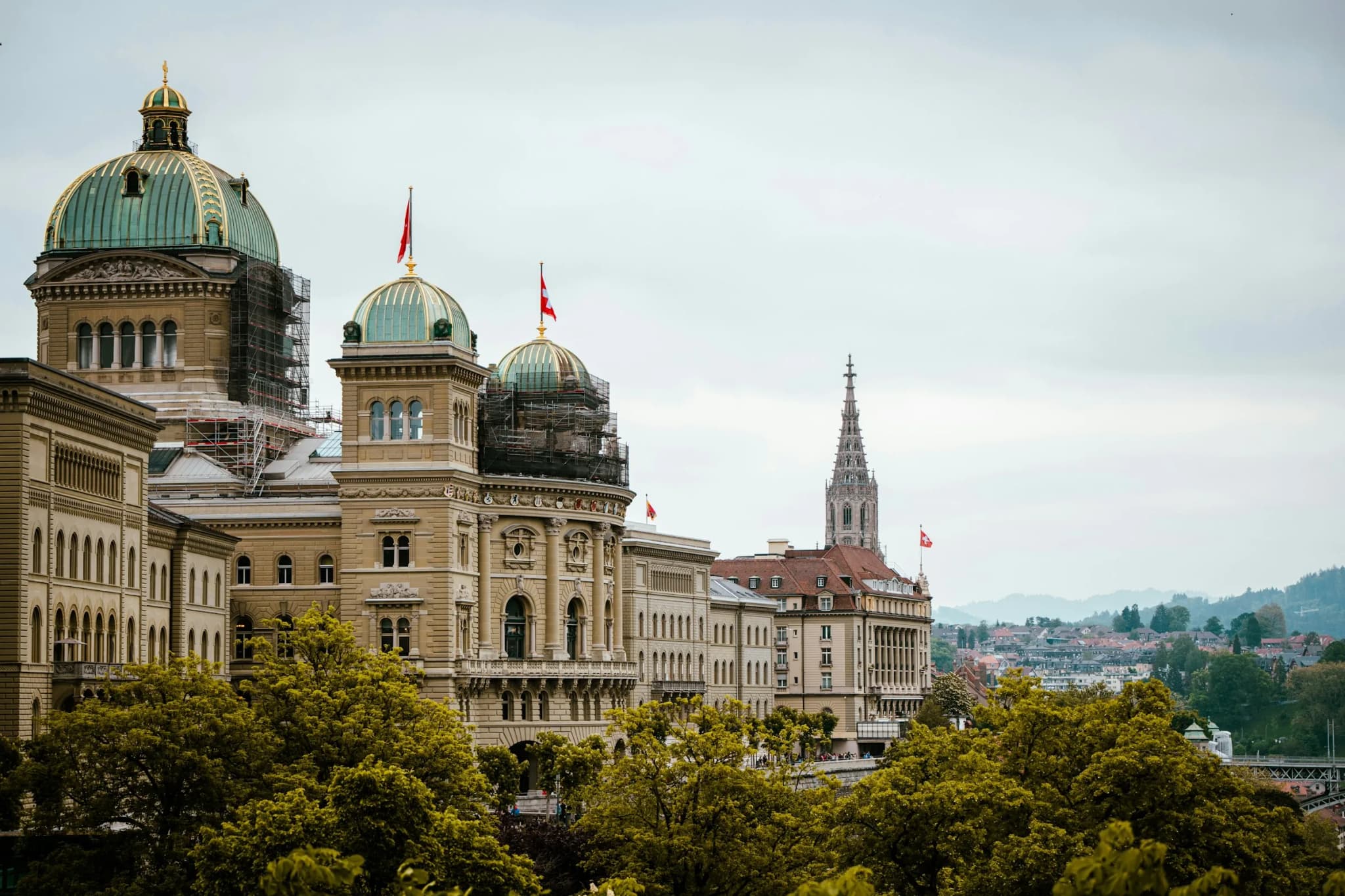 Das Bundeshaus in Bern — Sitz der Bundesversammlung